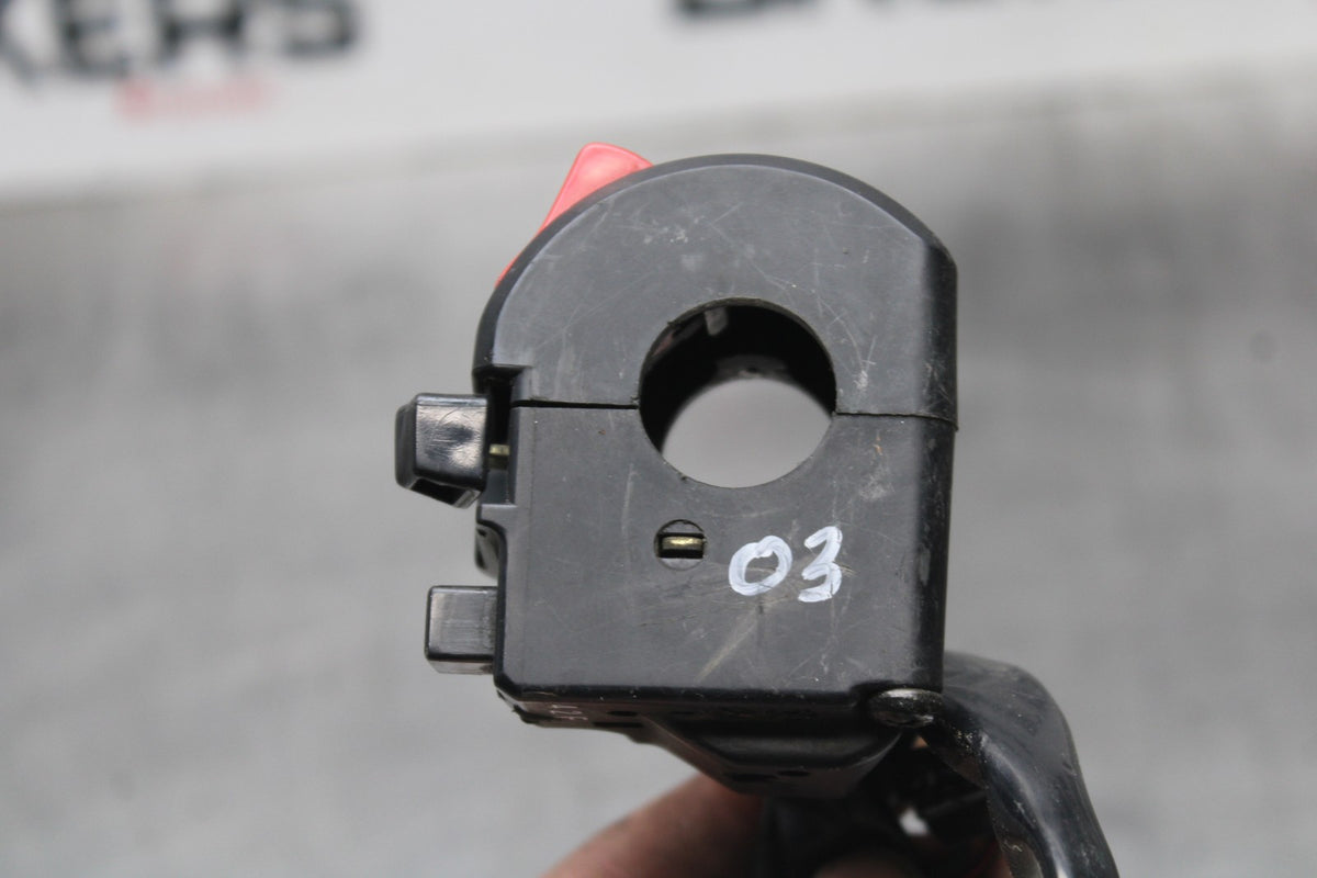 03 SUZUKI SV650 RIGHT CLIP ON HANDLE KILL OFF START SWITCH SWITCHES BB846