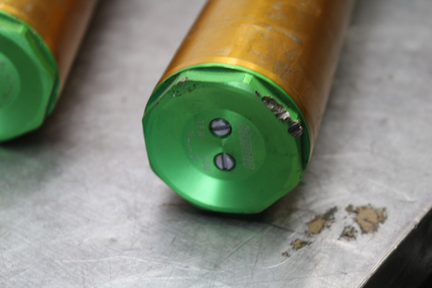 08-19 KAWASAKI NINJA ZX10R FRONT FORKS SHOCK SUSPENSION SET PAIR BB00