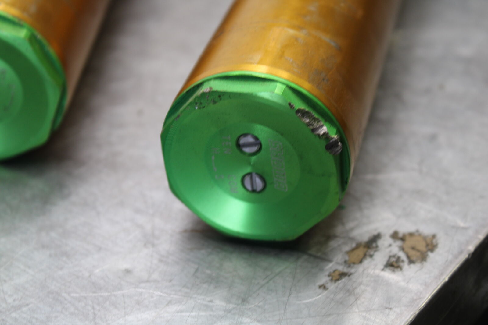 08-19 KAWASAKI NINJA ZX10R FRONT FORKS SHOCK SUSPENSION SET PAIR BB00