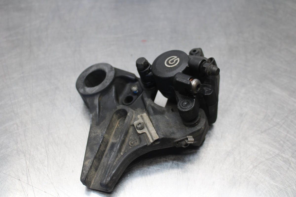 10-11 BMW S1000RR REAR BACK BRAKE CALIPER W MOUNT BRACKET BB168