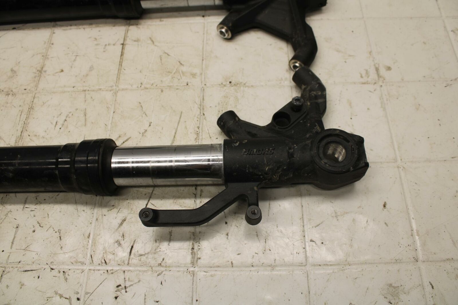 13-18 KAWASAKI NINJA ZX6R FRONT FORKS SHOCK SUSPENSION SET PAIR BB409