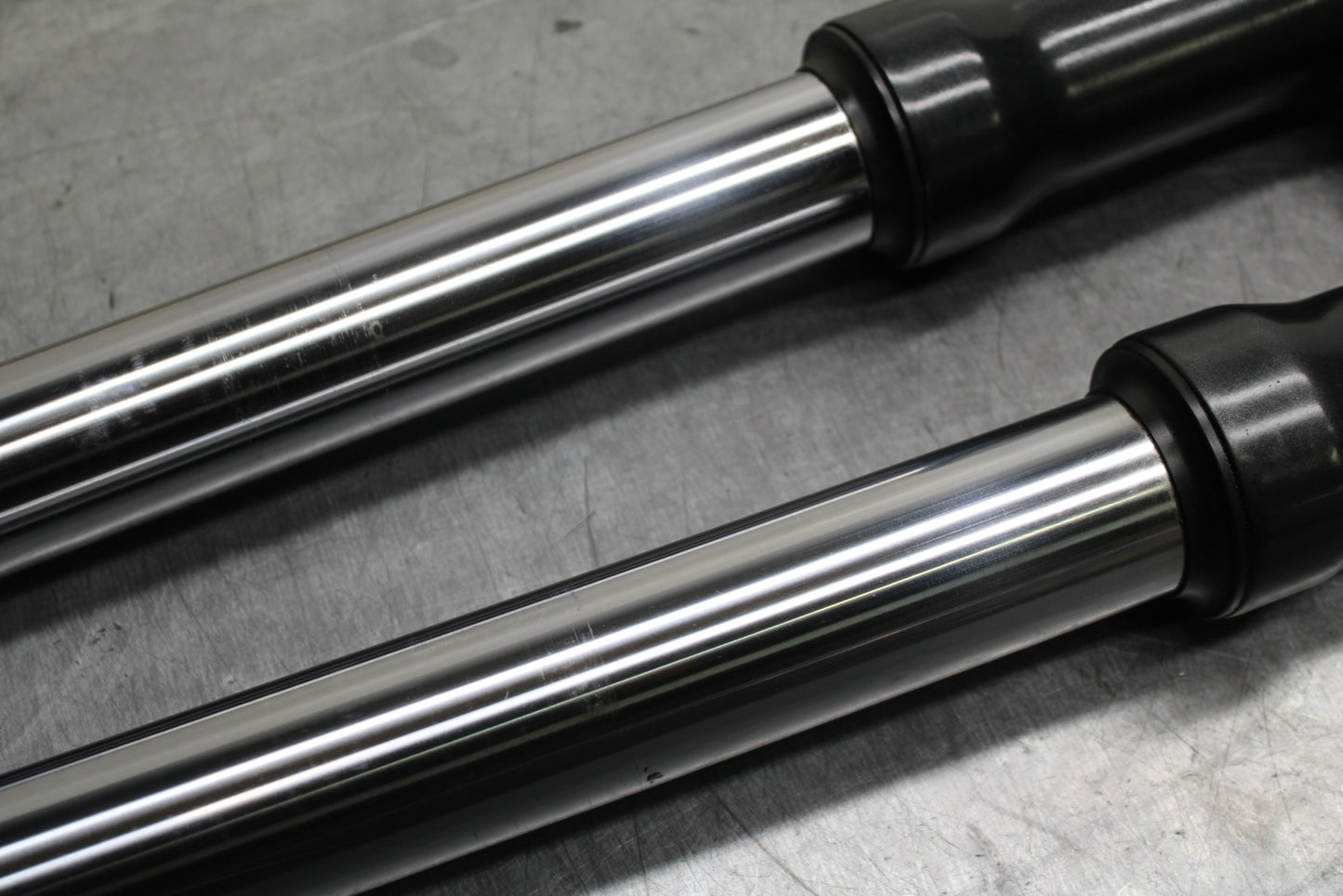 00-02 KAWASAKI NINJA ZX6R FRONT FORKS SHOCK SUSPENSION SET PAIR BB750