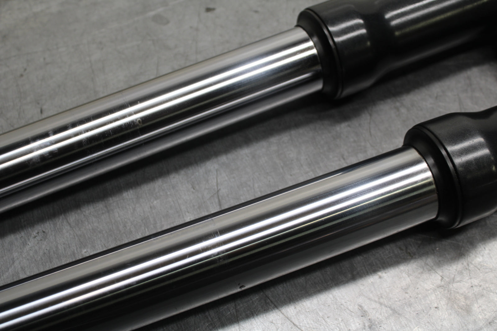 00-02 KAWASAKI NINJA ZX6R FRONT FORKS SHOCK SUSPENSION SET PAIR BB750