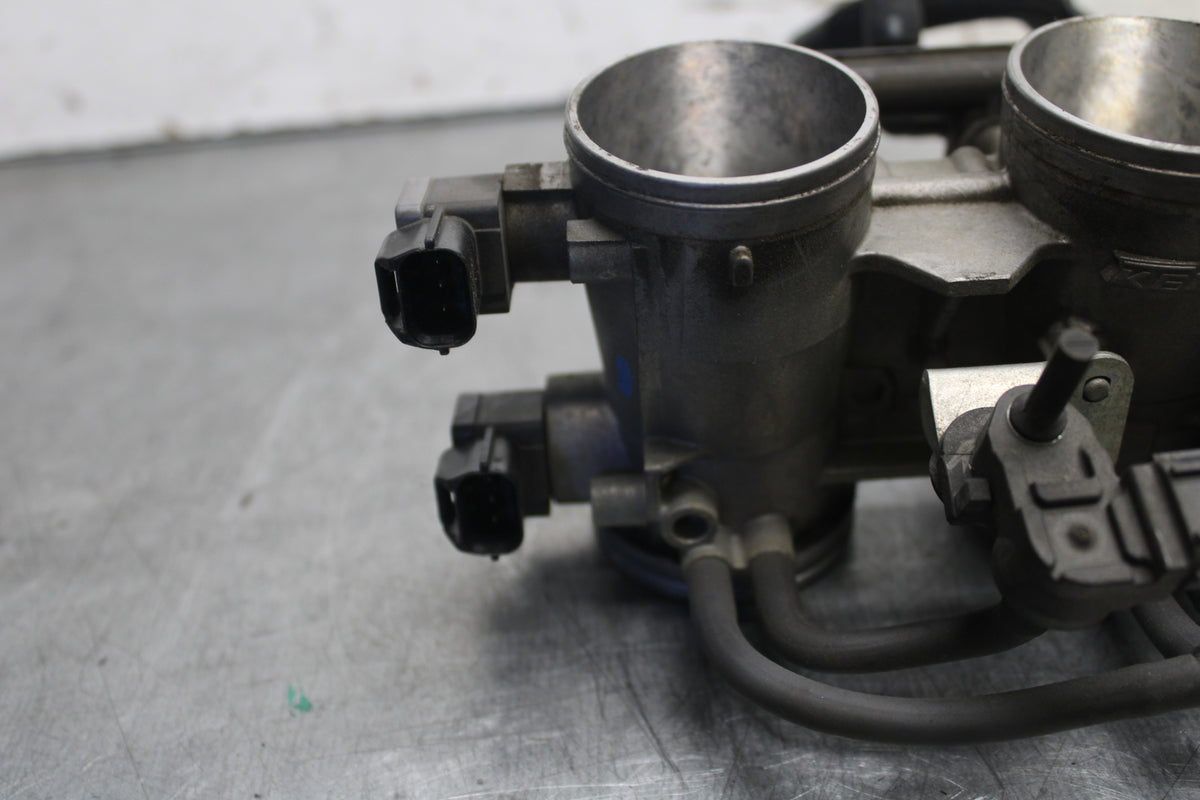 09-12 KAWASAKI NINJA ZX6R MAIN FUEL INJECTORS / THROTTLE BODIES 16163-0128 BB698