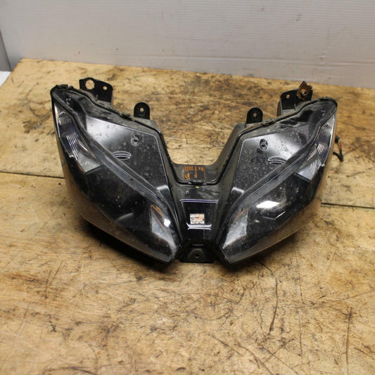 13-18 KAWASAKI NINJA ZX6R FRONT HEADLIGHT HEAD LIGHT LAMP BB349