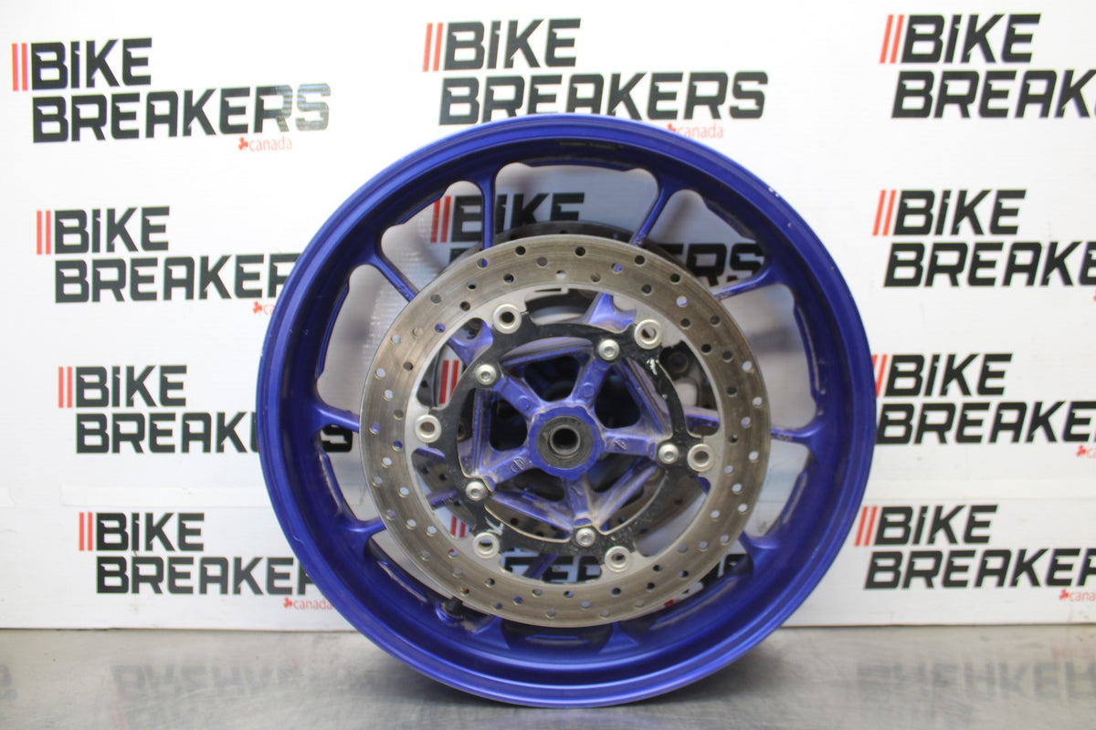 14-17 YAMAHA FZ09 FRONT WHEEL FRONT RIM & ROTORS BB102