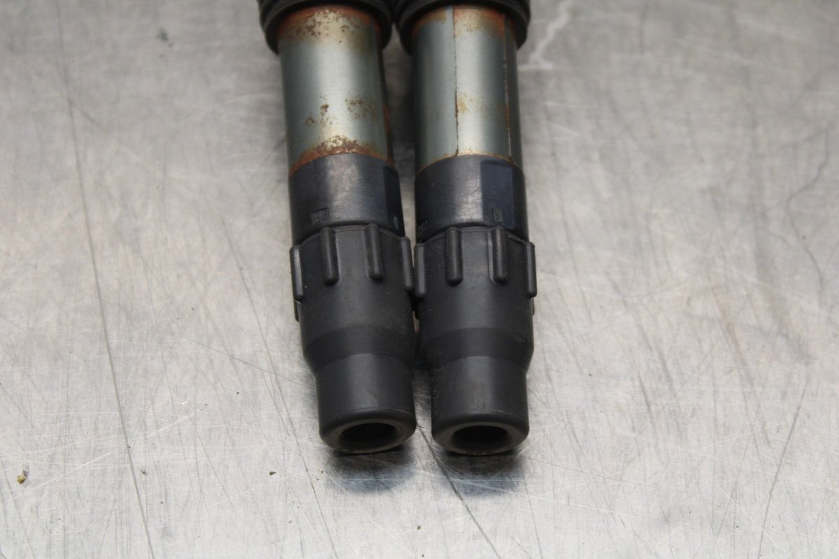 13-17 KAWASAKI NINJA 300 EX300 ABS IGNITION COILS COIL SPARK PLUG CAPS BB187