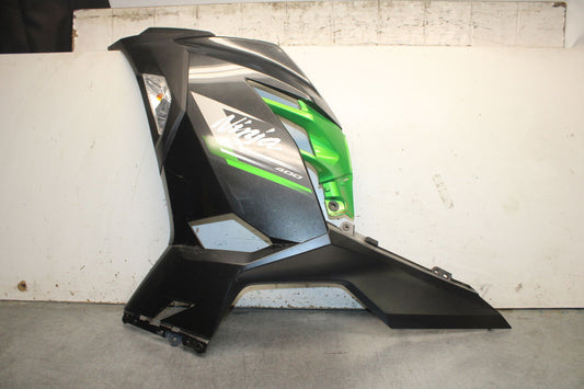 18-23 KAWASAKI NINJA 400 EX400 ABS LEFT LOWER MID UPPER SIDE FAIRING COWL BB747