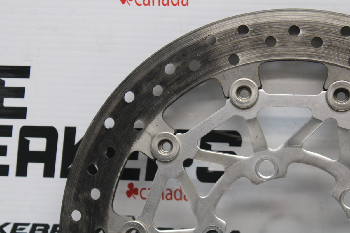 09-11 TRIUMPH DAYTONA 675 FRONT LEFT RIGHT BRAKE ROTORS DISCS BB854