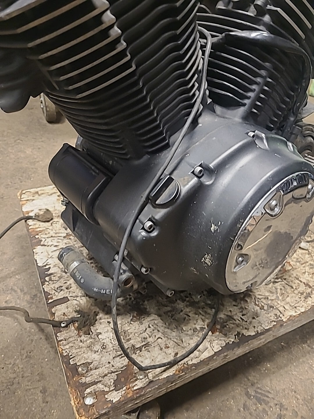 2007 Yamaha V Star 1300 XVS1300A ENGINE MOTOR BB78