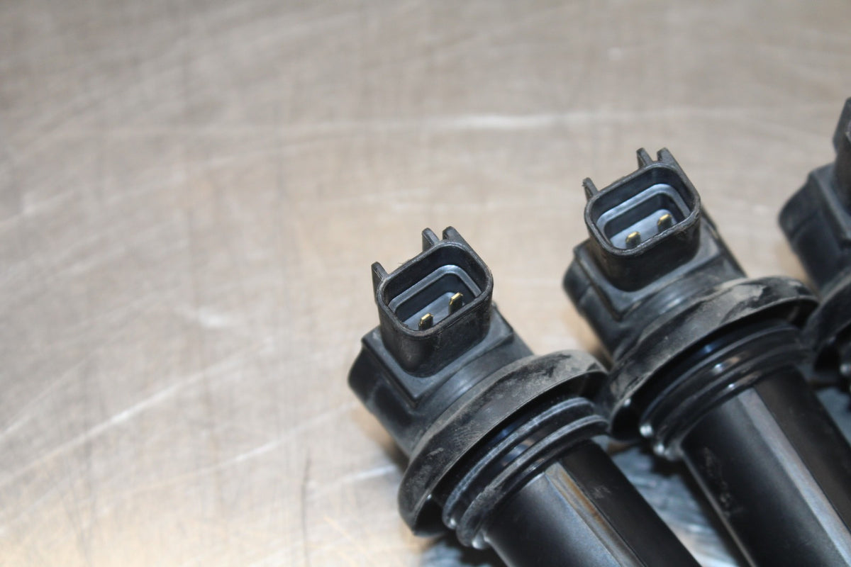 08-09 YAMAHA YZF R6S IGNITION COILS COIL SPARK PLUG CAPS BB796