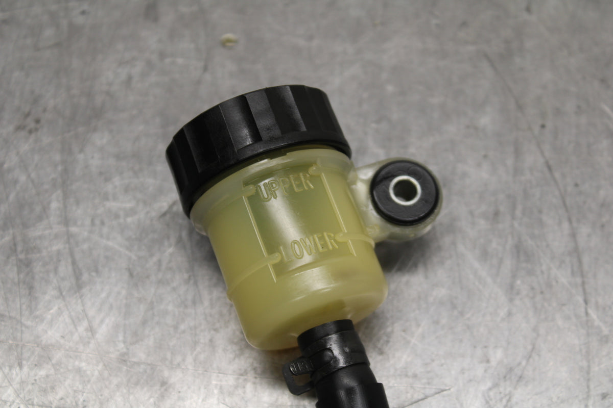 08-16 YAMAHA YZF R6 REAR BACK BRAKE MASTER CYLINDER W RESERVOIR BB131