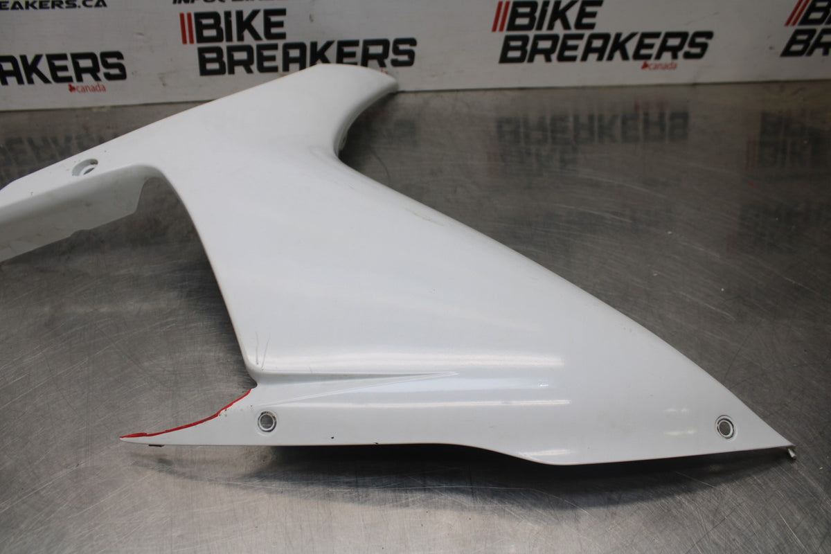 11-24 SUZUKI GSXR750 LEFT MID UPPER SIDE FAIRING COWL PLASTIC BB871