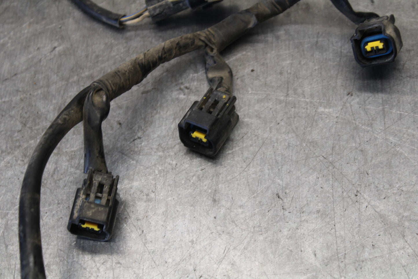 08-09 YAMAHA YZF R6S INJECTOR WIRING HARNESS WIRE LOOM  BB690