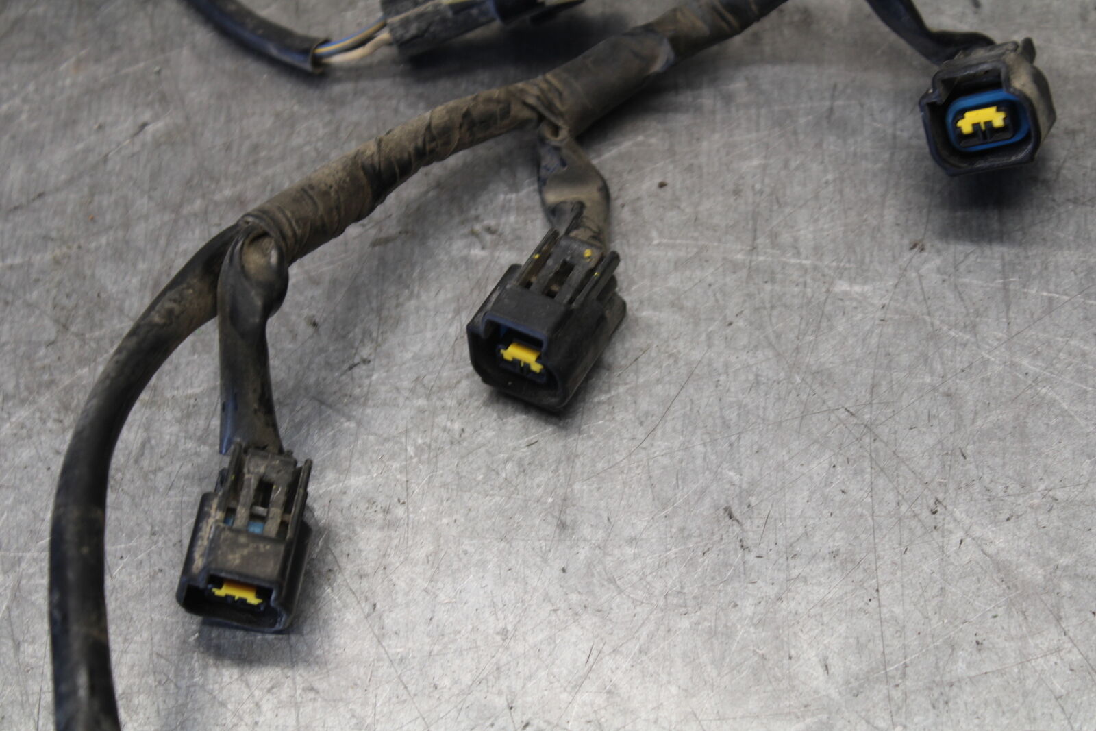 08-09 YAMAHA YZF R6S INJECTOR WIRING HARNESS WIRE LOOM  BB690