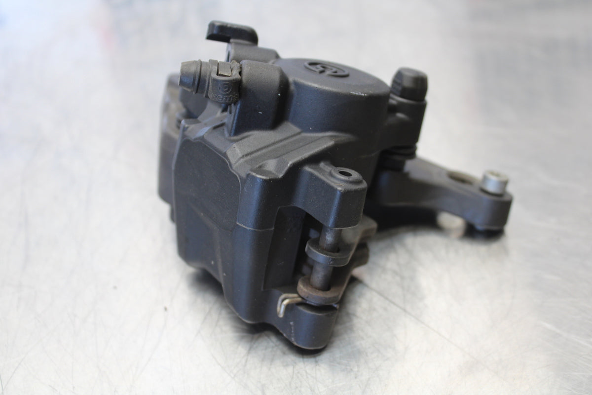 06-12 BMW F800ST REAR BACK BRAKE CALIPER W MOUNT BRACKET BB144