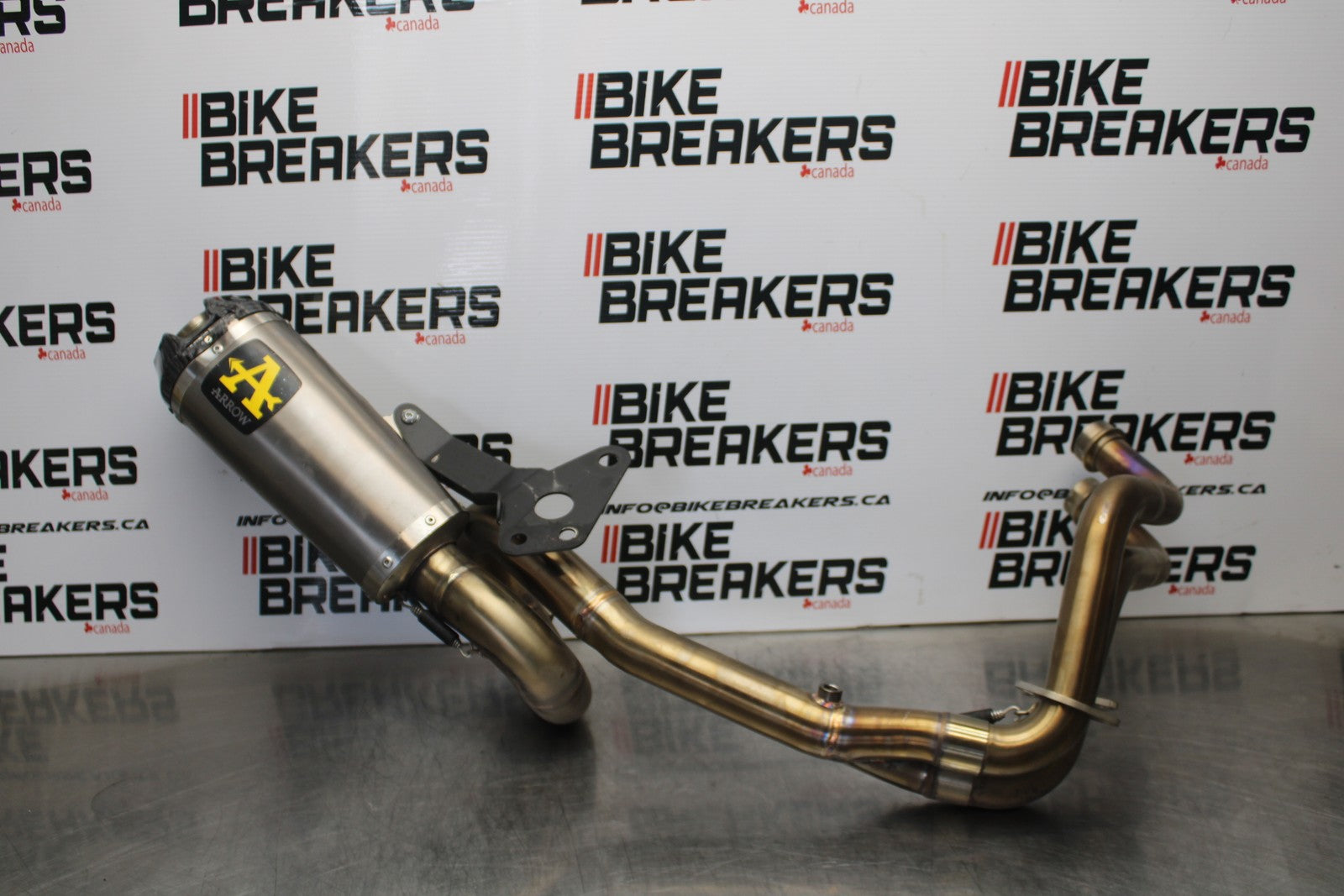 23-24 YAMAHA MT-07 ARROW FULL EXHAUST SYSTEM HEADERS PIPE MUFFLER BB194