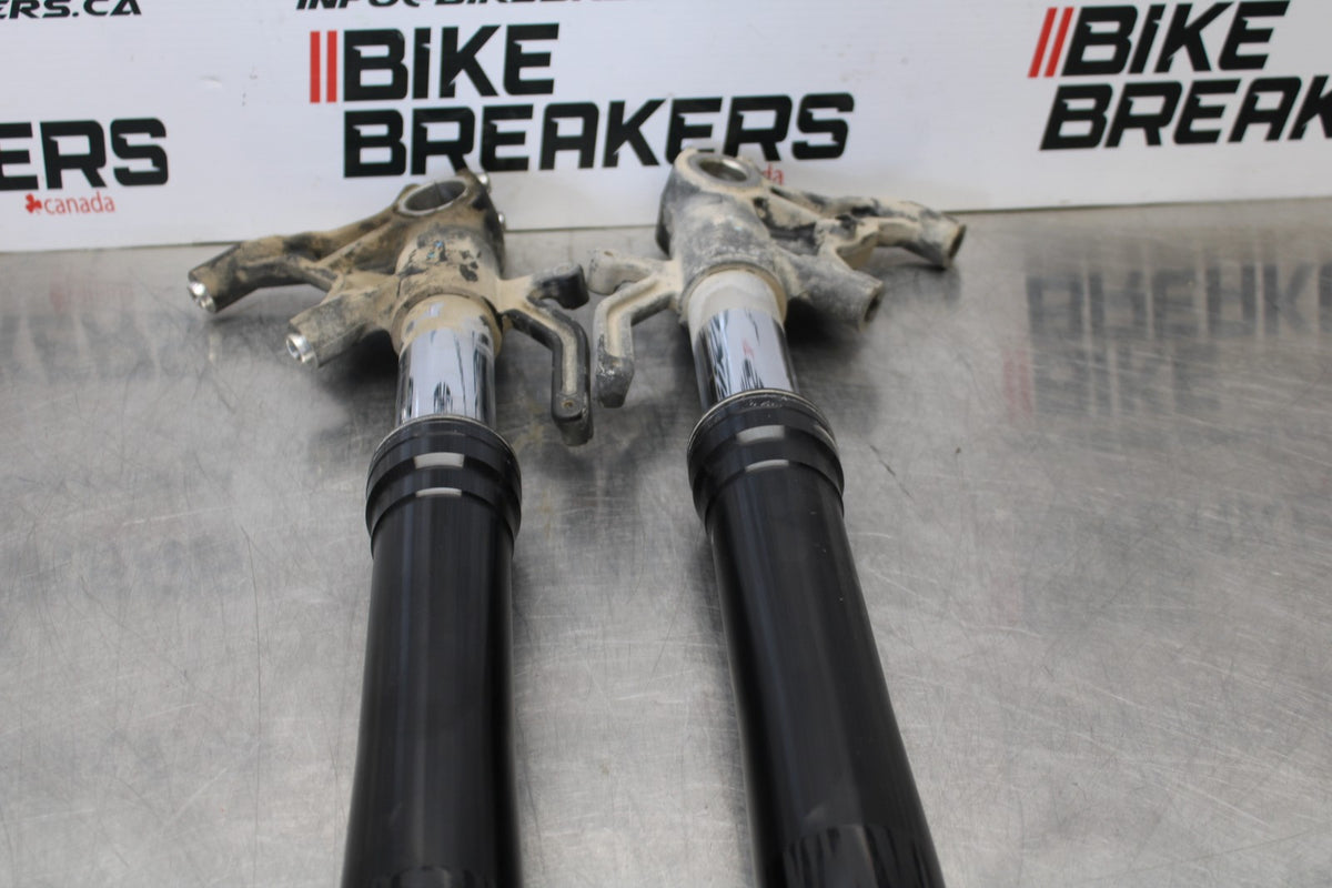 19-23 KAWASAKI NINJA ZX6R FRONT FORKS SHOCK SUSPENSION SET PAIR BB188