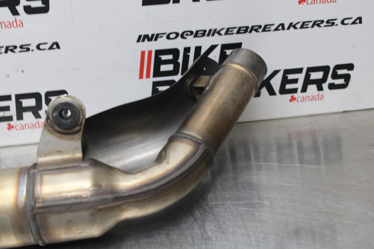 24-25 KAWASAKI NINJA ZX4R EXHAUST HEADER PIPES MANIFOLD BB827