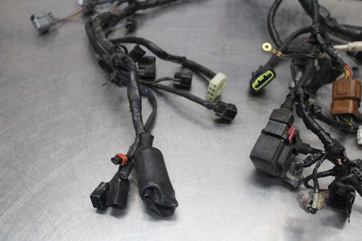 04-05 KAWASAKI NINJA ZX10R MAIN ENGINE WIRING HARNESS MOTOR WIRE LOOM BB931