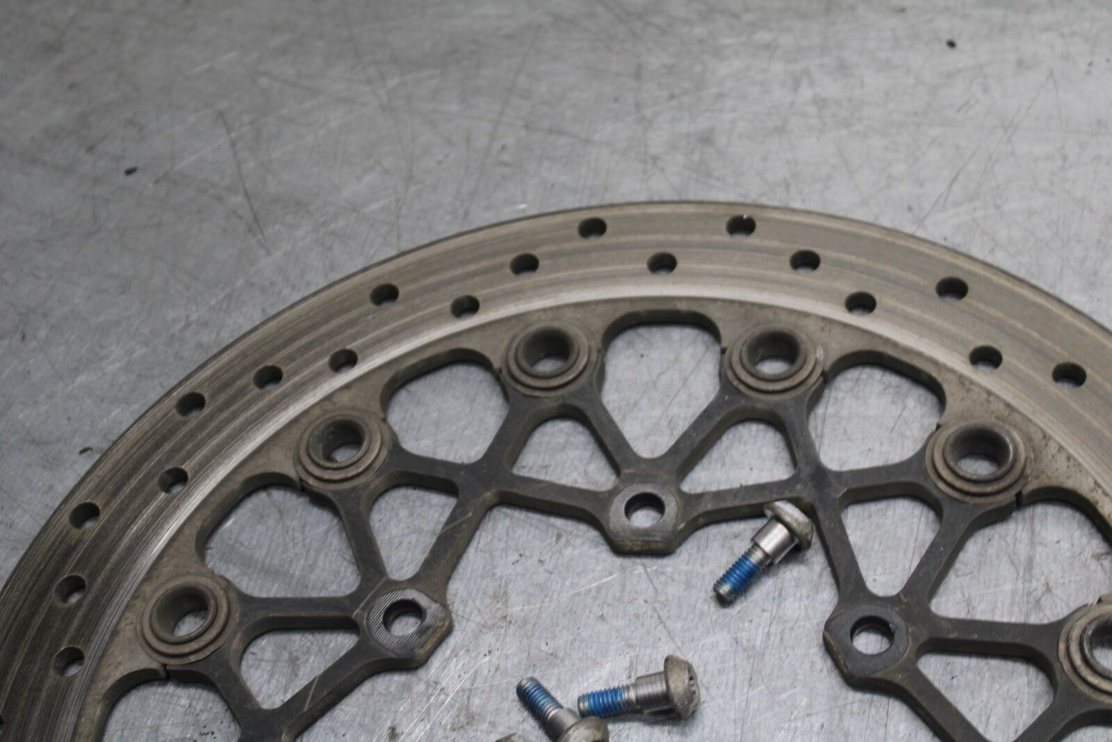 08-09 SUZUKI GSXR600 FRONT LEFT RIGHT BRAKE ROTORS DISCS BB728