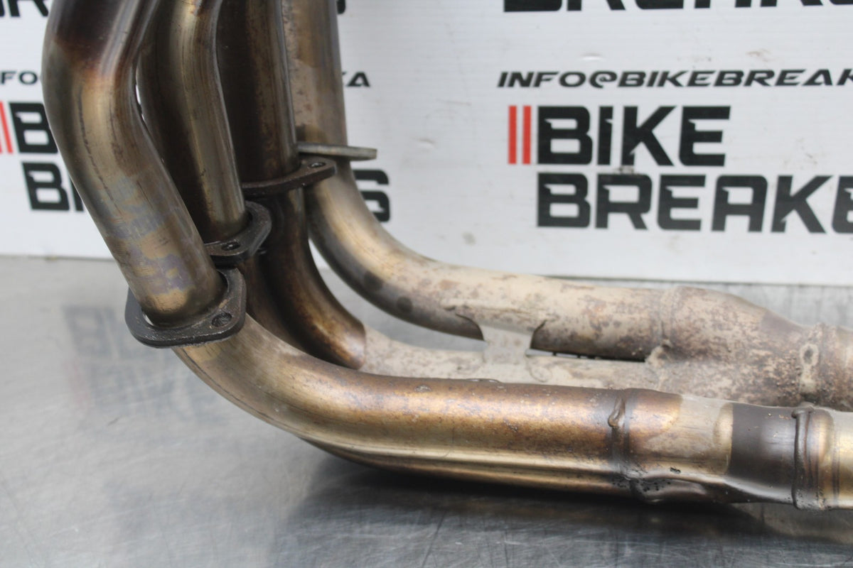 05 YAMAHA YZF R6 EXHAUST HEADER PIPES MANIFOLD BB814