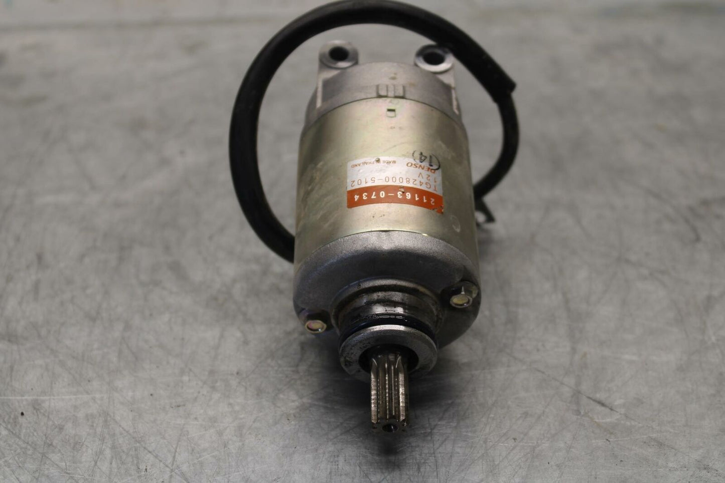 19-20 KAWASAKI NINJA ZX6R ENGINE STARTING STARTER MOTOR -DC 12V BB419