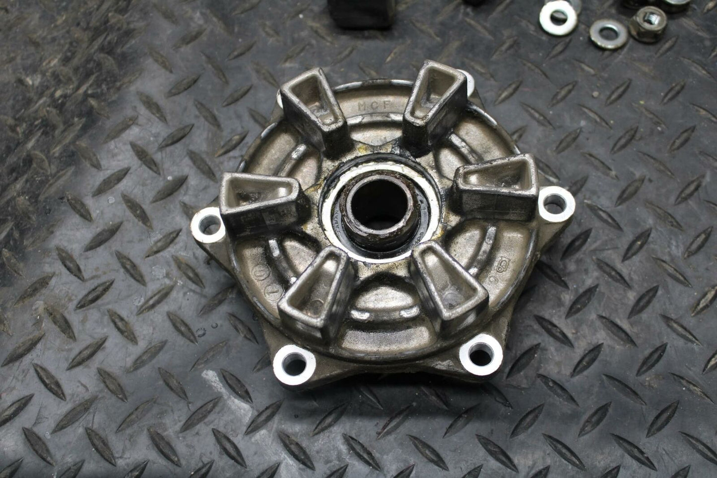 03-04 HONDA CBR600RR REAR HUB W SHOCK DAMPERS CUSH ABSORBERS BB218