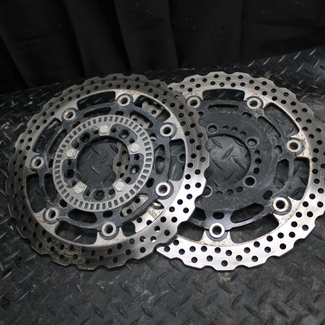 12-17 KAWASAKI NINJA 650  LEFT RIGHT BRAKE ROTORS DISCS 41080-0161-32L BB211