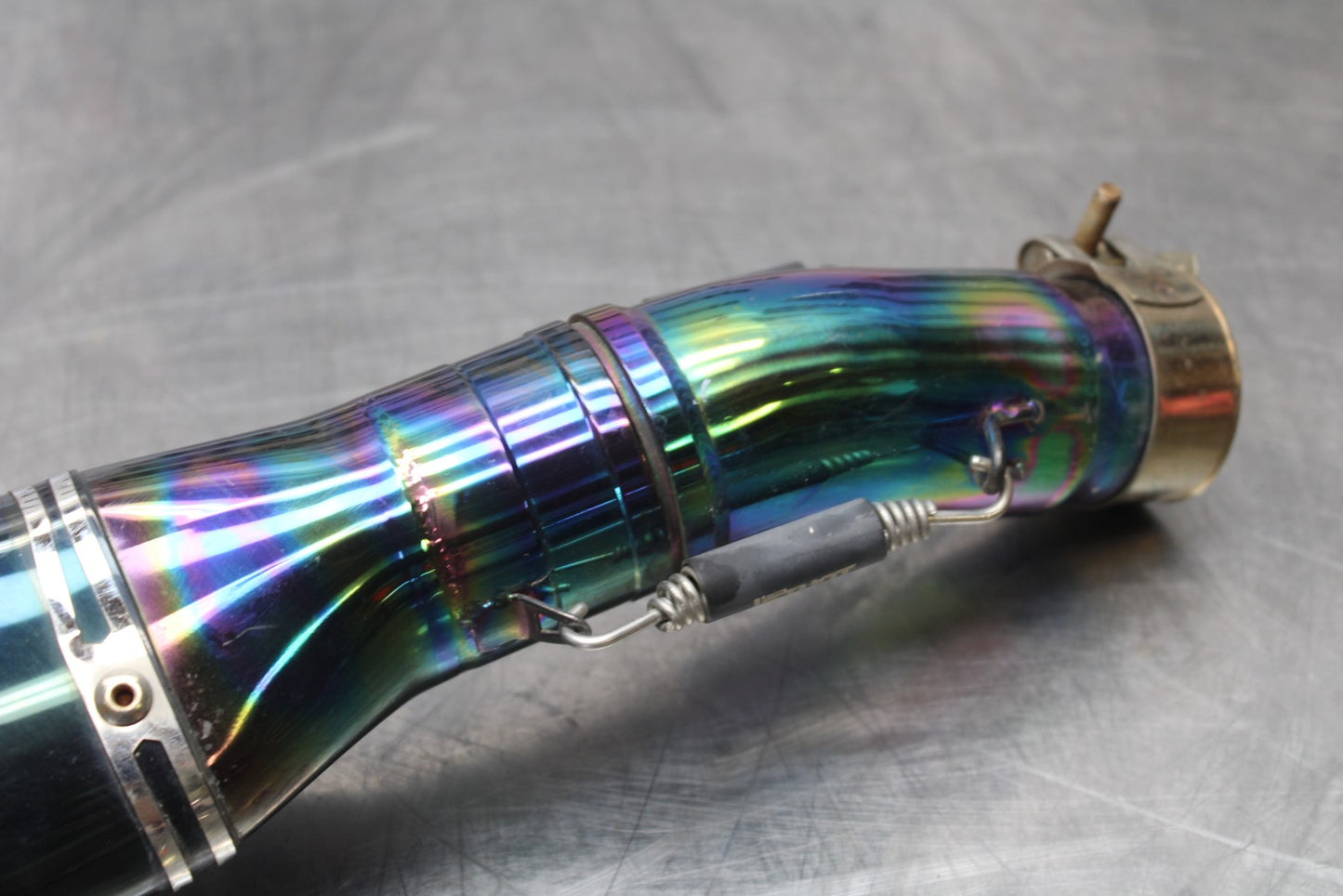 18-23 KAWASAKI NINJA 400 EX400 ABS AFTERMARKET EXHAUST PIPE MUFFLER SLIPON BB177