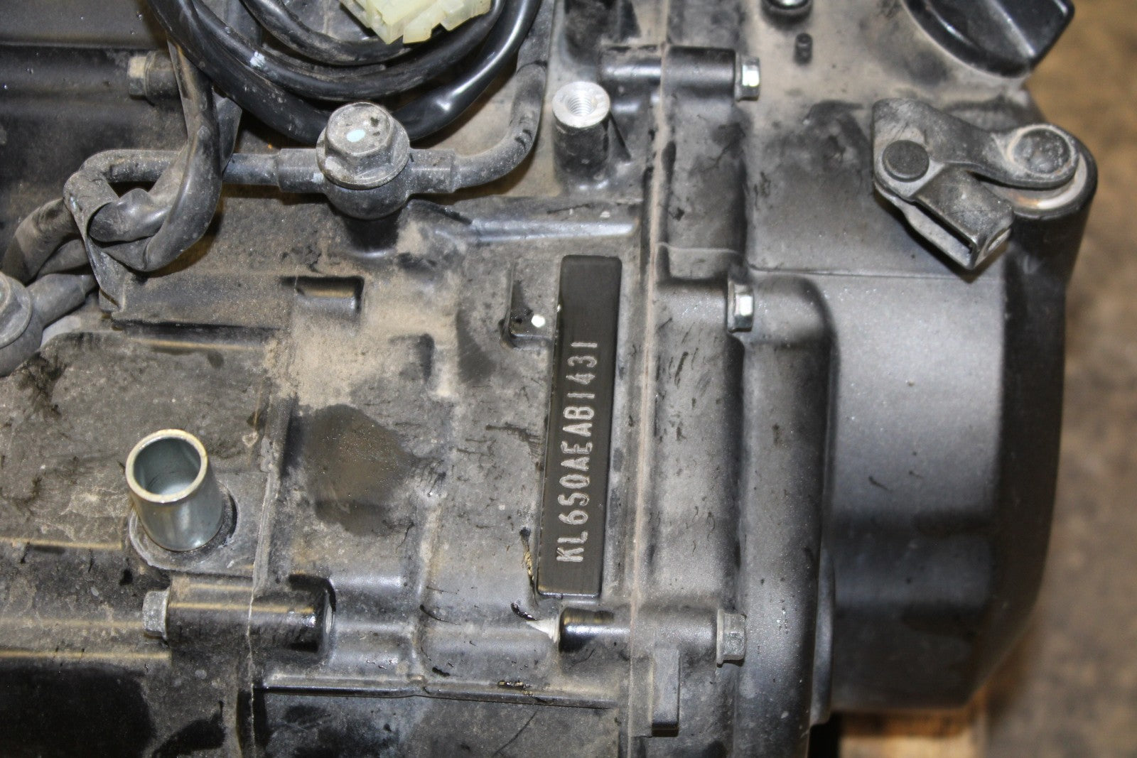 08-18 KAWASAKI KLR650 ENGINE MOTOR BB183