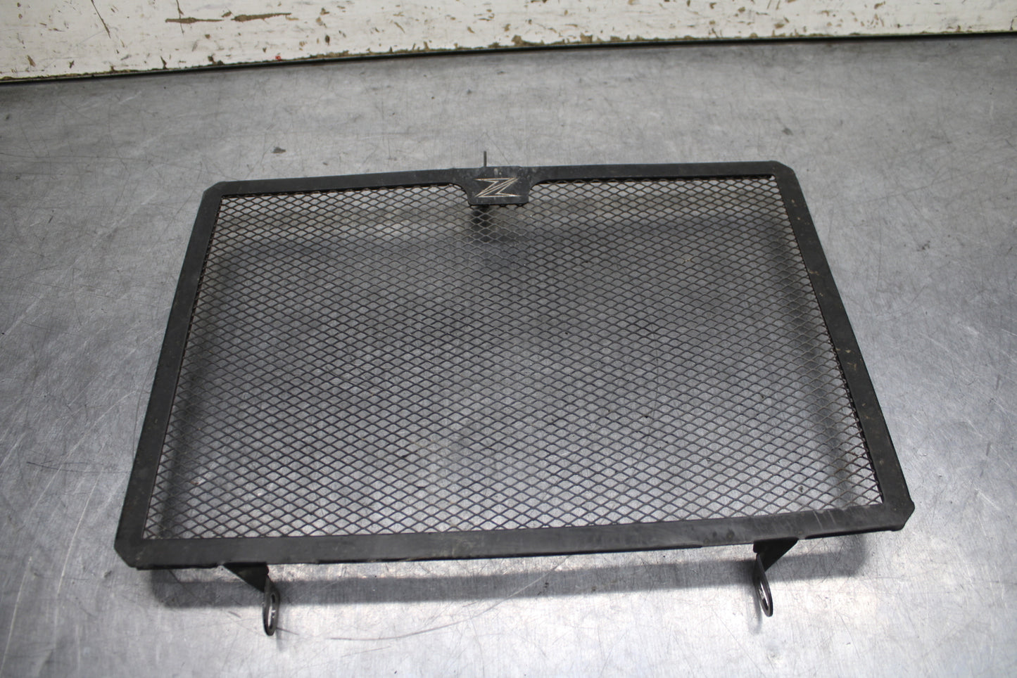 12-13 KAWASAKI Z1000 ENGINE RADIATOR RADIATER COVER GUARD  BB743