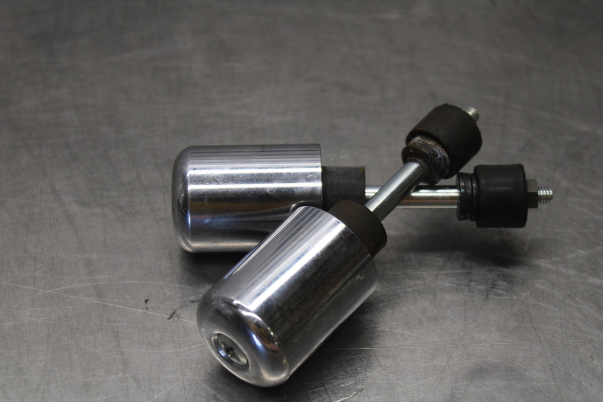 07 SUZUKI BOULEVARD M50 HANDLEBAR END CAPS WEIGHTS  BB897