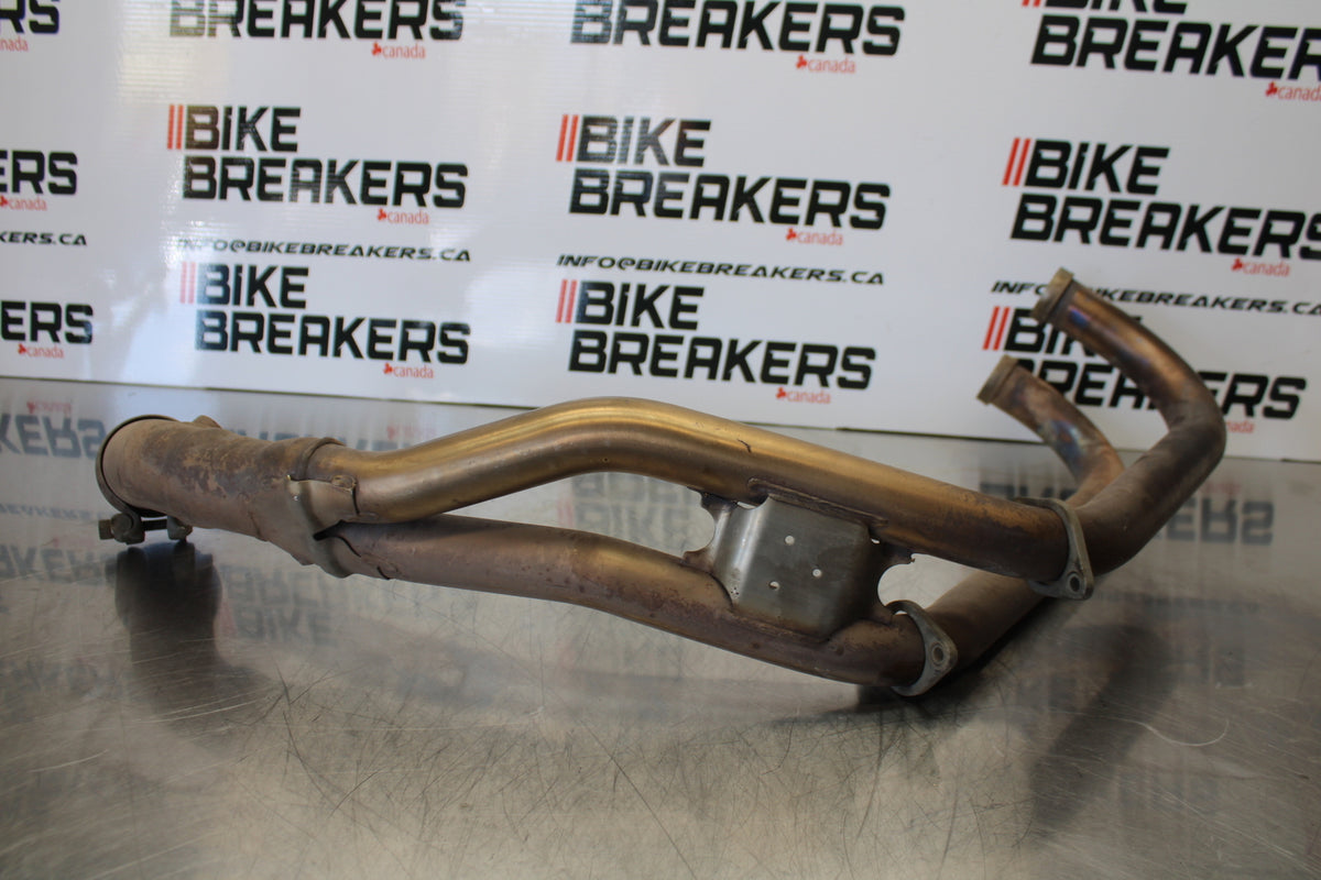 06-12 BMW F800ST EXHAUST HEADER PIPES MANIFOLD BB144