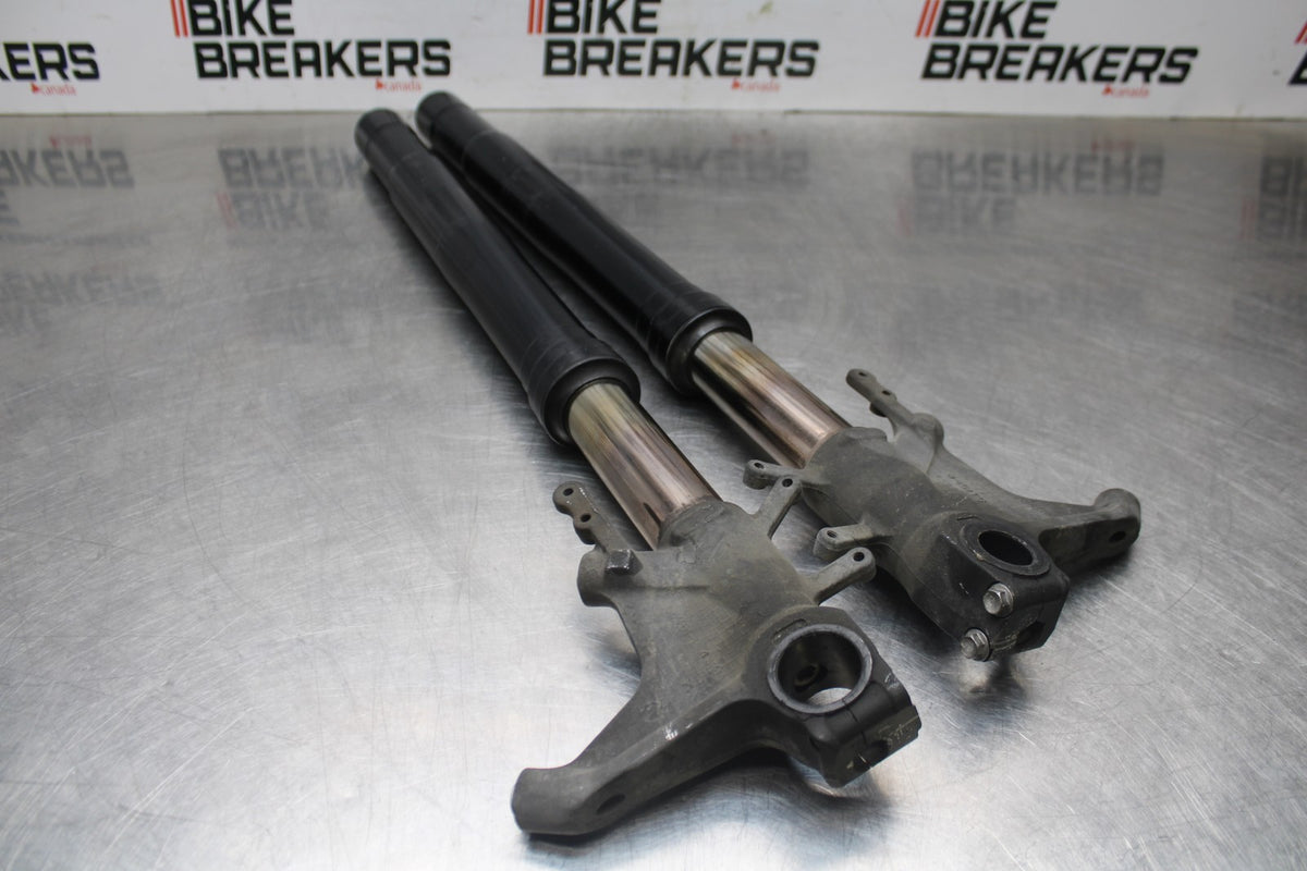06-07 SUZUKI GSXR 600 FRONT FORKS SHOCK SUSPENSION SET PAIR BB845