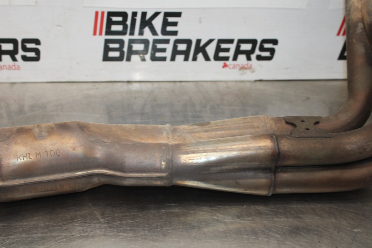 05-06 KAWASAKI NINJA ZX6R EXHAUST HEADER PIPES MANIFOLD BB877