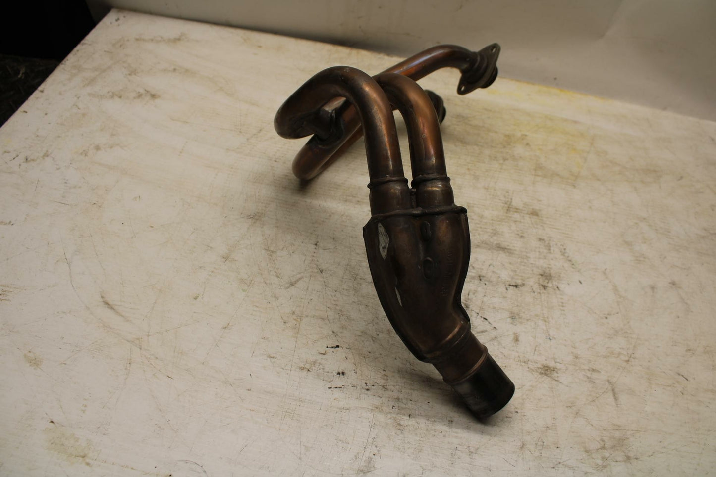 11-12 KAWASAKI NINJA 400 EX400 C EXHAUST HEADER PIPES MANIFOLD BB358