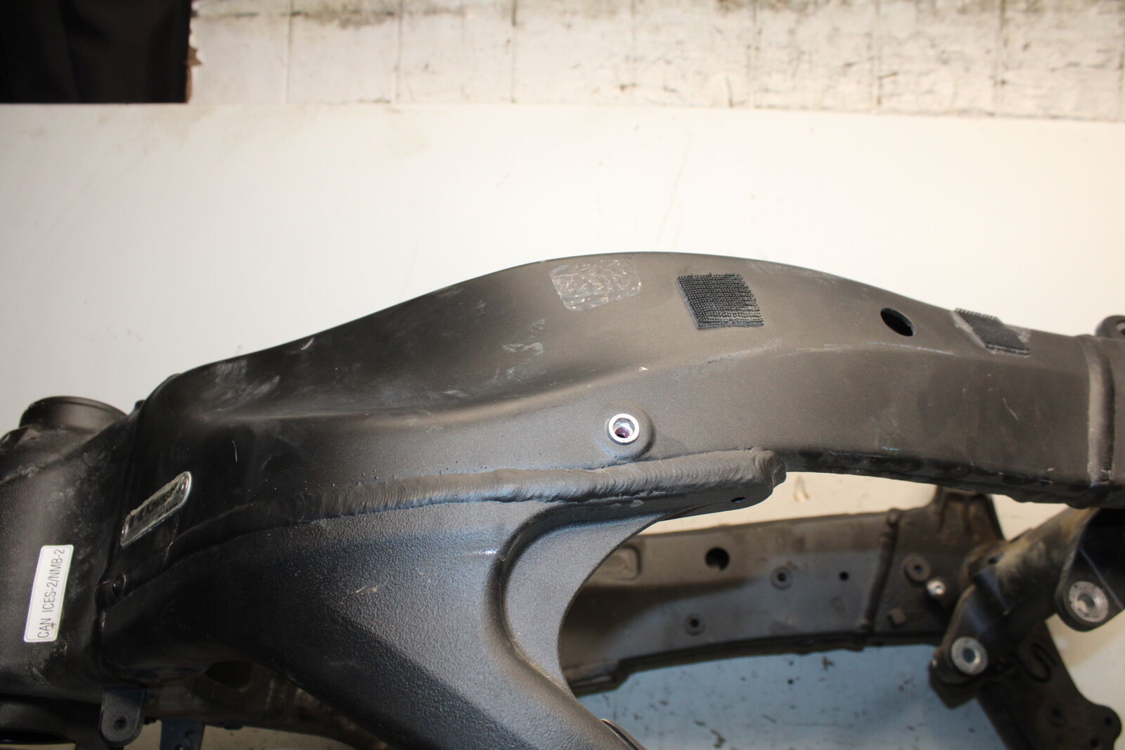 19-20 KAWASAKI NINJA ZX6R RACE OR STUNT FRAME CHASSIS BB338