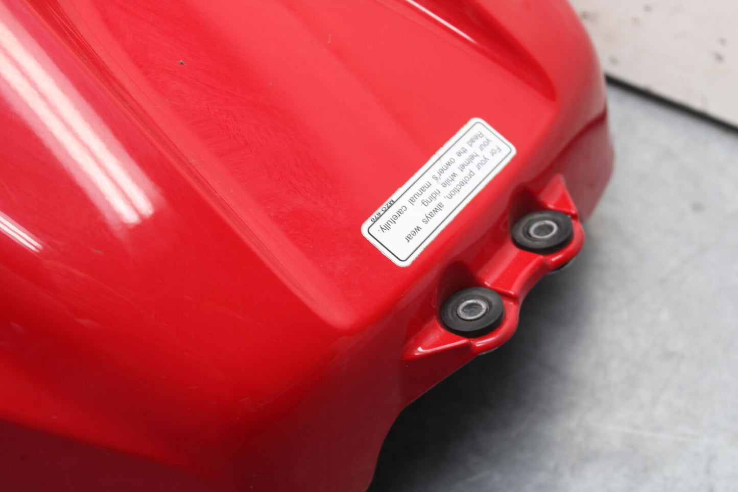 05-06 HONDA CBR600RR GAS TANK FUEL CELL COVER FAIRING COWL BB655