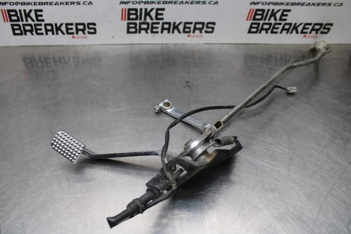 09 HONDA SHADOW 750 VT750 C2 REAR BACK BRAKE LINK LINKAGE PEDAL BB809