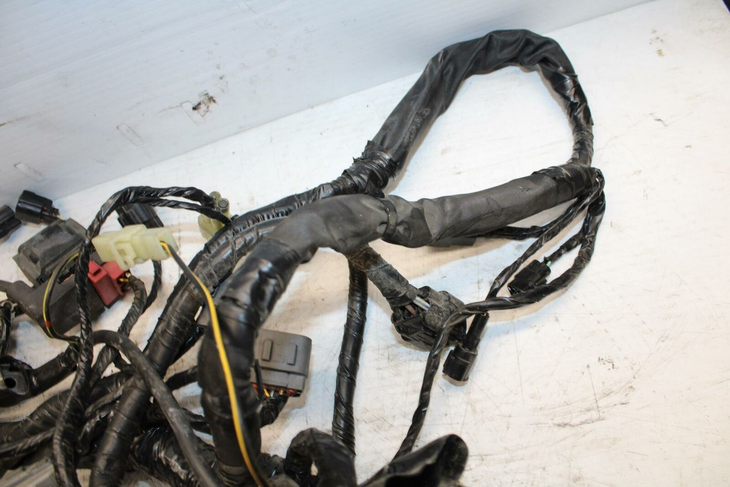 07-09 KAWASAKI VERSYS 650 MAIN ENGINE WIRING HARNESS MOTOR WIRE LOOM BB302