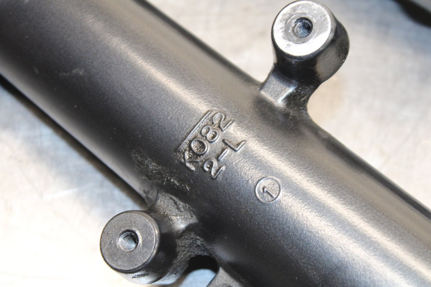 00-02 KAWASAKI NINJA ZX6R FRONT FORKS SHOCK SUSPENSION SET PAIR BB750