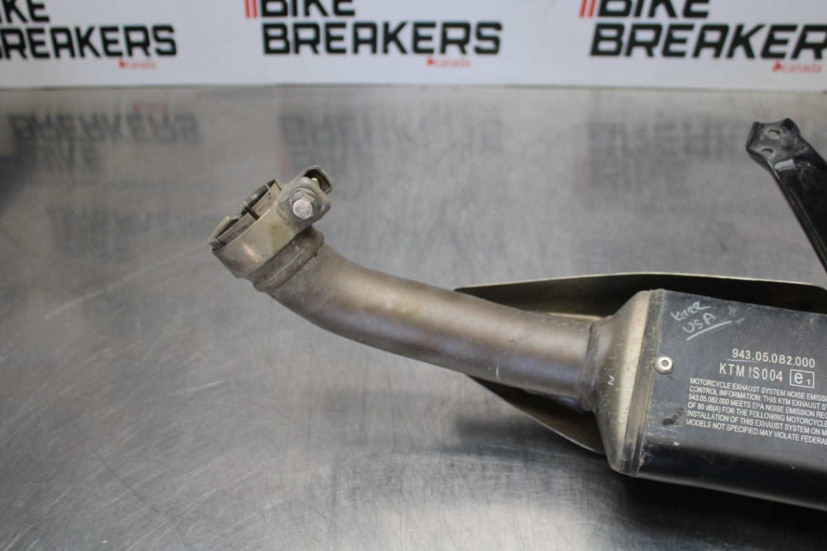 17-22 KTM 390 DUKE EXHAUST PIPE MUFFLER SLIP ON CAN SILENCER BB180