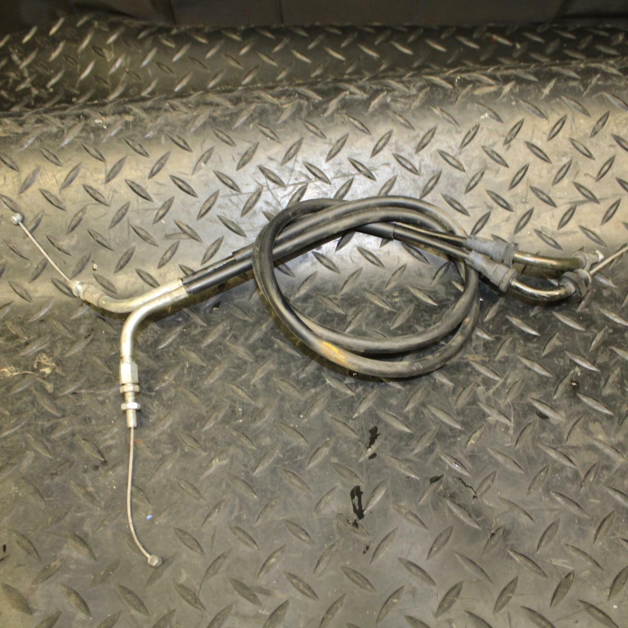 05-06 SUZUKI KATANA 750 GSX750F THROTTLE CABLES LINES bb166