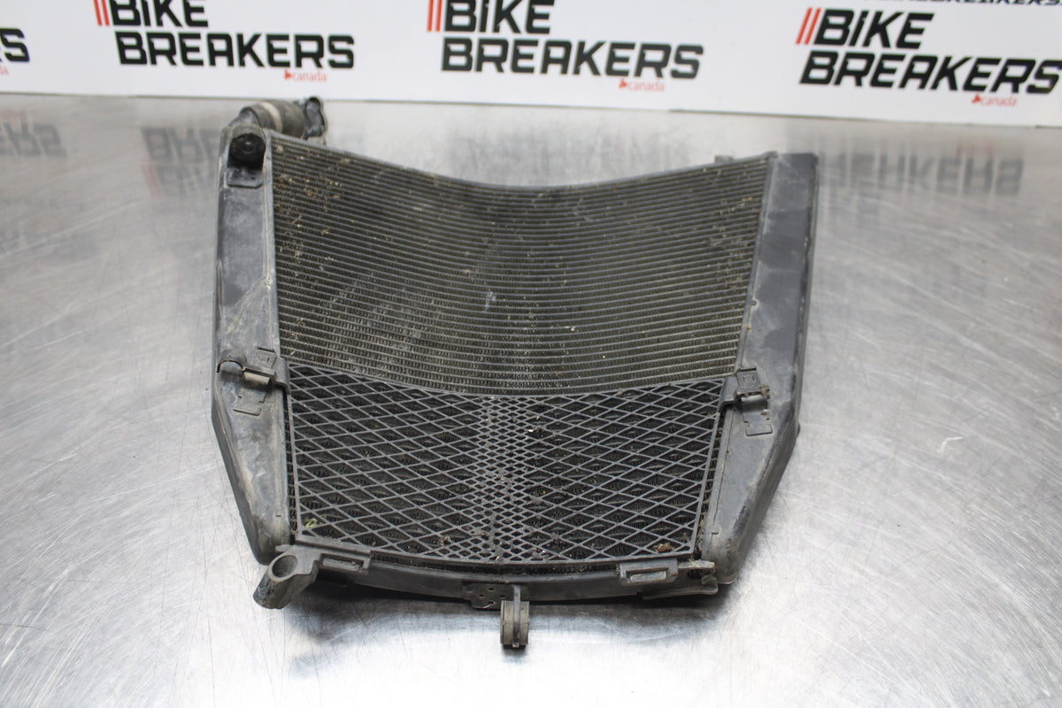 06-07 HONDA CBR1000RR ENGINE RADIATOR MOTOR COOLER COOLING RADIATER BB166