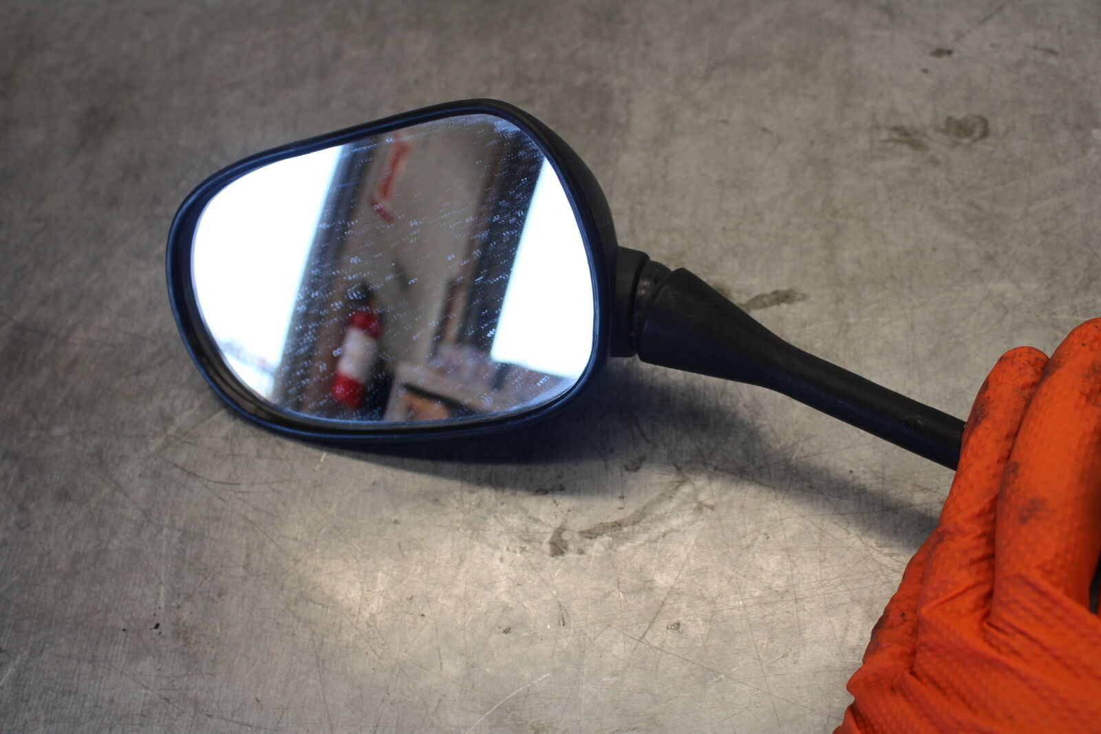 07-12 HONDA CBR600RR REAR VIEW MIRROR SET PAIR MIRRORS BB672