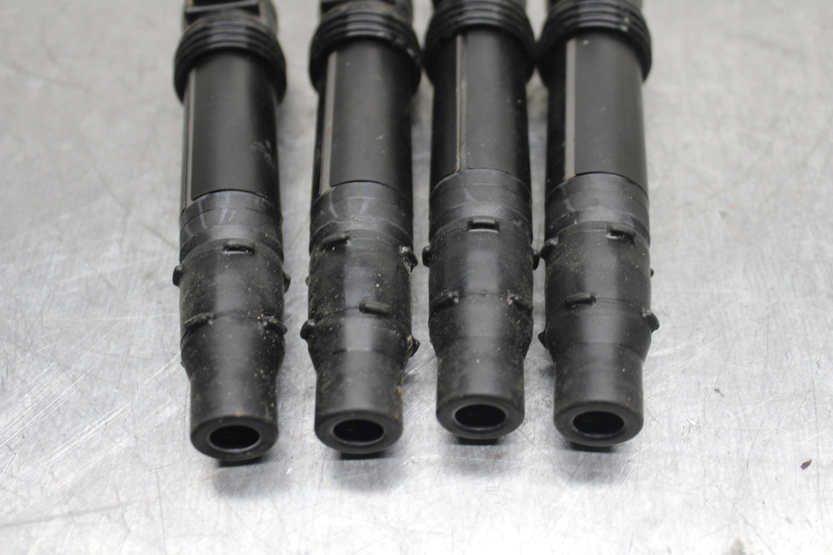 09-12 KAWASAKI NINJA ZX6R IGNITION COILS COIL SPARK PLUG CAPS BB110