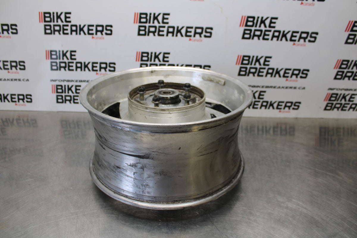 05 TRIUMPH ROCKET III REAR WHEEL BACK RIM & ROTOR BB186