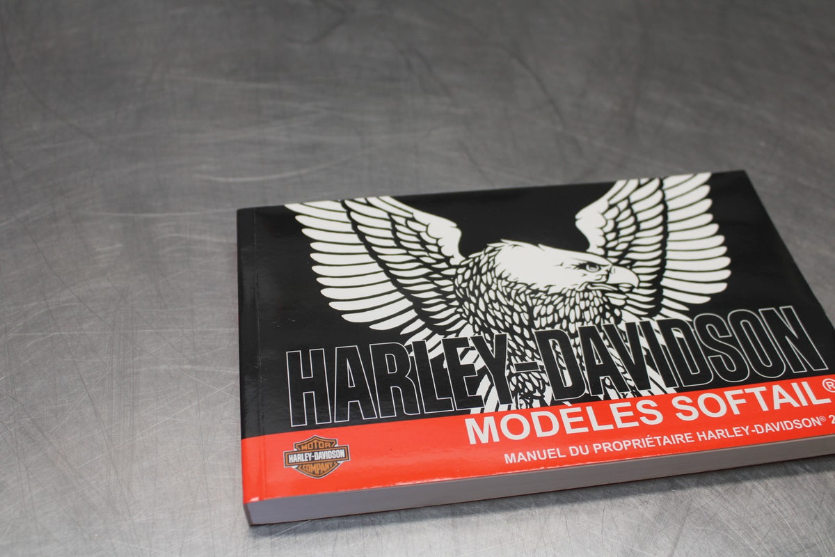 22 HARLEY-DAVIDSON SOFTAIL FRENCH ORIGINAL OWNERS MANUAL BOOK BB859