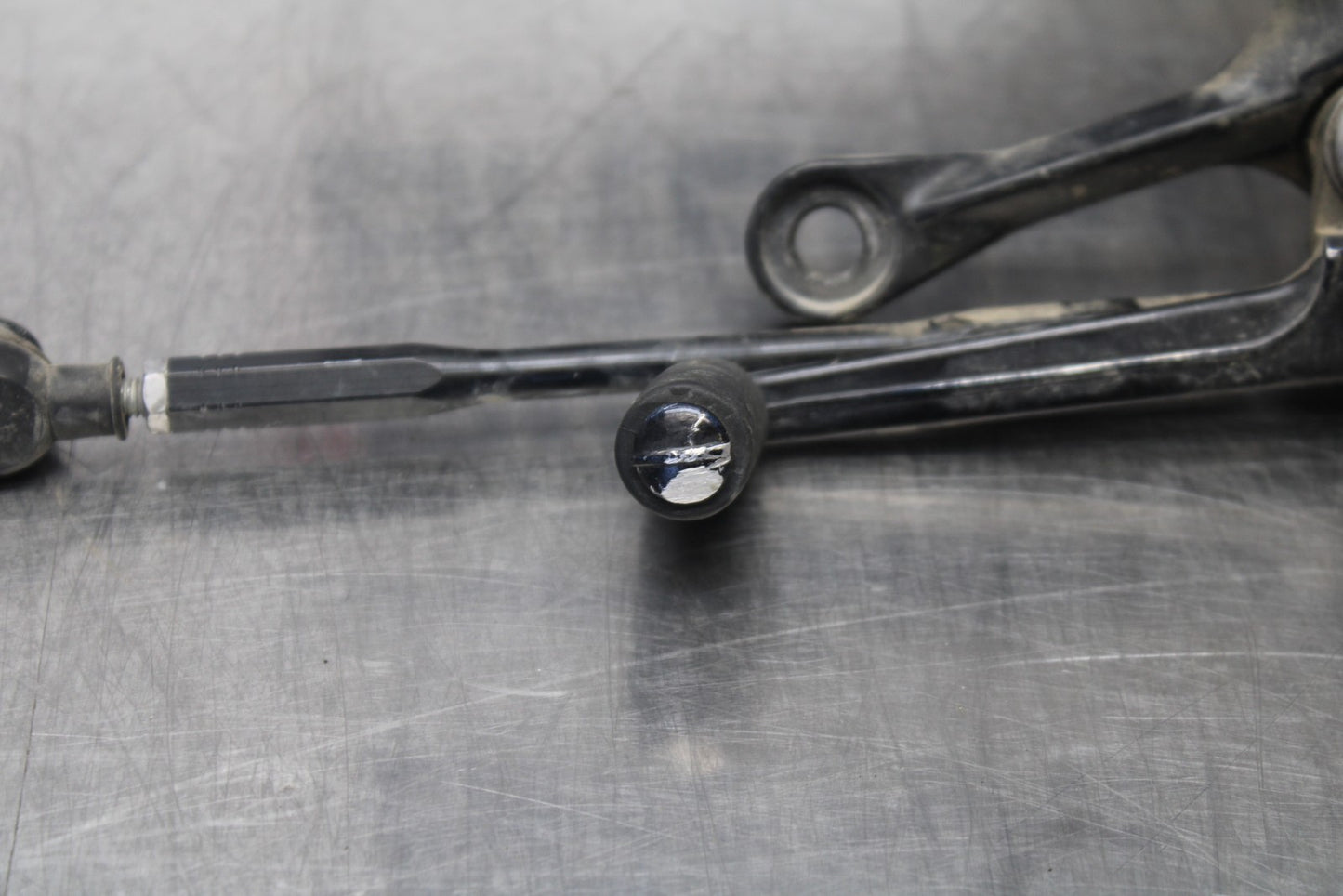 07-08 KAWASAKI NINJA ZX6R LEFT REARSET REAR SET FOOT PEG W SHIFTER BB203